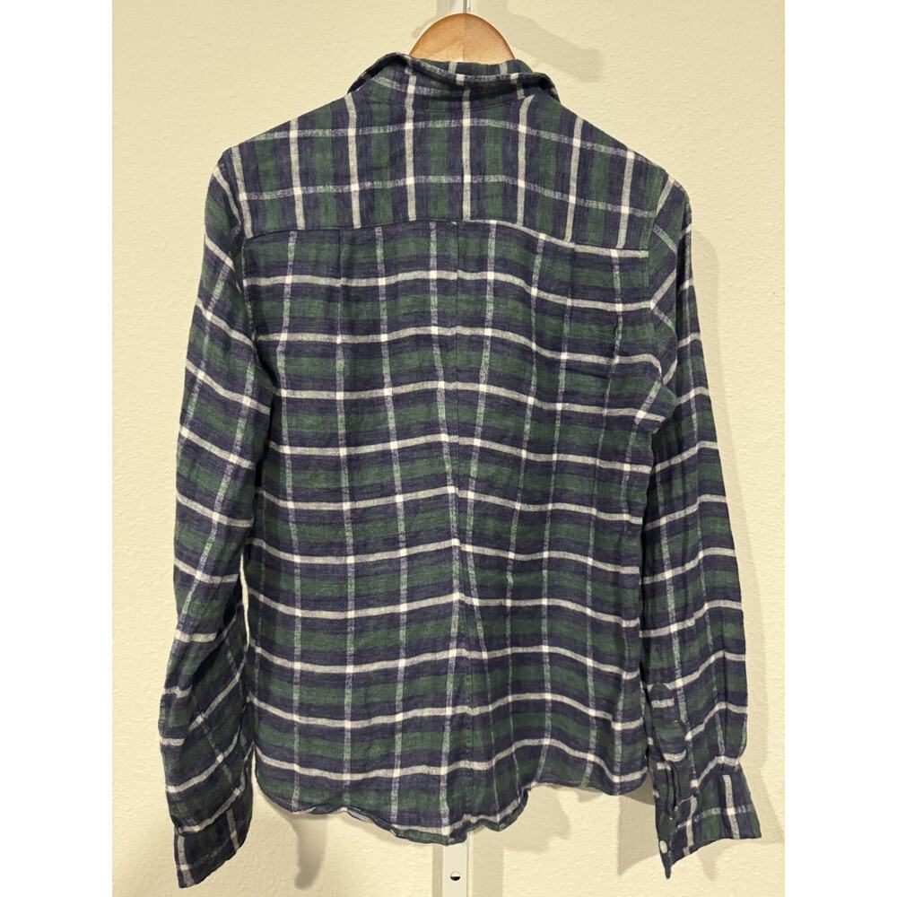 FRANK & EILEEN BARRY Button-Up Shirt size S 100% Linen *Flaw* - Picture 12 of 13
